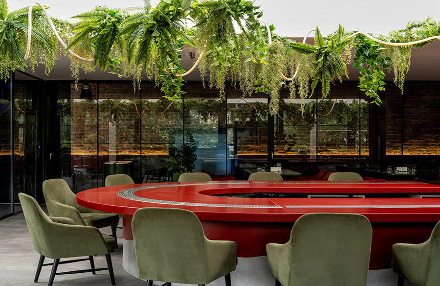 BOSFOR Restaurant: A Fusion of Cultures by AD Project Dorohov Architect