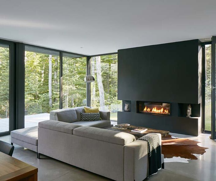 Embracing Nature: House on Lac Charlebois by Paul Bernier Architecte