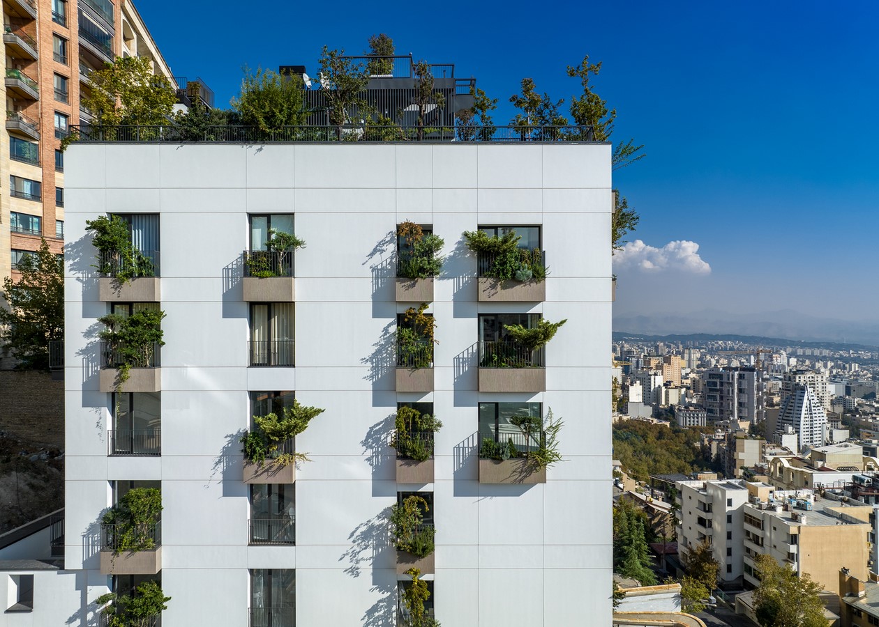 Building Transformation Embracing Greenery The Persica Residential Building Transformation ...